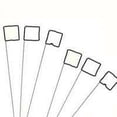thumbnail image 2 of Stake Flags, 2 1/2 in x 3 1/2 in, 21 in Height, White, 2 of 2