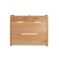 thumbnail image 3 of CONSDAN Bread Box, Solid Wood Oak Bread Box with Clear Window, Double Layer Bread Box for Bread Storage, Large Capacity Breadbox for Kitchen Countertop, Natural Oak, Pre-assembled, 3 of 7