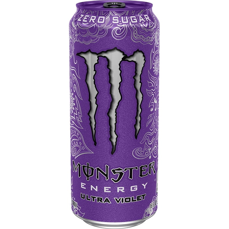 Monster Energy Ultra Violet Energy Drink, 16 Oz 24ct - Walmart.com