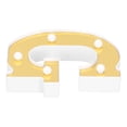 thumbnail image 4 of Alphabet Lampe, Lettre d'Or G Signe Lampe Lampe de Nuit Compact et Léger, 4 of 7