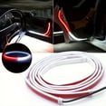 thumbnail image 2 of SUTENGDA 2pcs 48-Inch Universal Car Door LED Strip  12V Flexible Interior Decoration LED Bars  Automotive Ambient Atmosphere Strip Lighting with Adhesive for Easy Installation  Low Lumina, 2 of 6