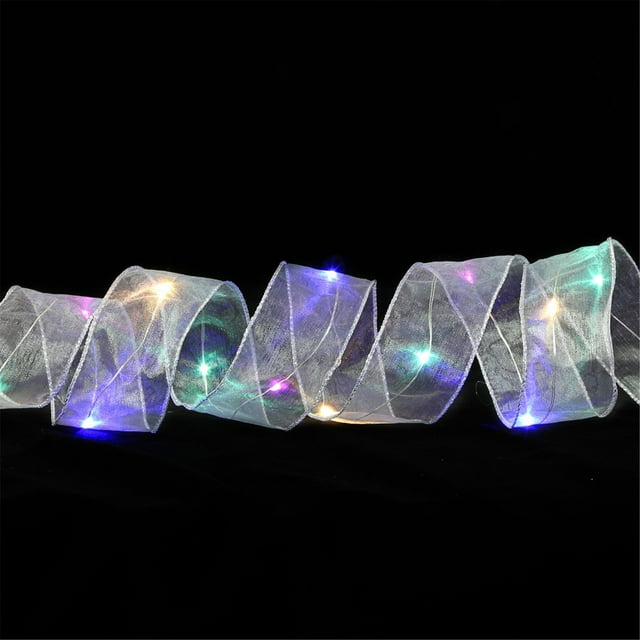 KTTECTOA Christmas Decoration LED Lights Christmas Tree Ornaments DIY Lace String Lights Clearance Christmas Canada Days Fall Decorations for Home Home Decor