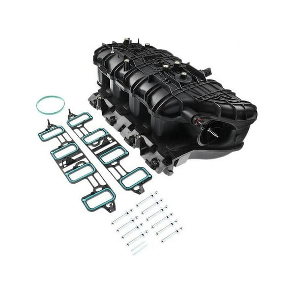 Intake Manifold 1 - Compatible with 2009 - 2019 GMC Sierra 2500 HD 6.0L V8 2010 2011 2012 2013 2014 2015 2016 2017 2018