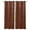 Brown, variant on Fsddascl Black Burlap Texture Blackout Curtains for Bedroom/Living Room, Thermal Insulated Kitchen Curtains, Farmhouse Vintage Black Grommet Darkening Window Treatment Drapes 27.5"x39"x2