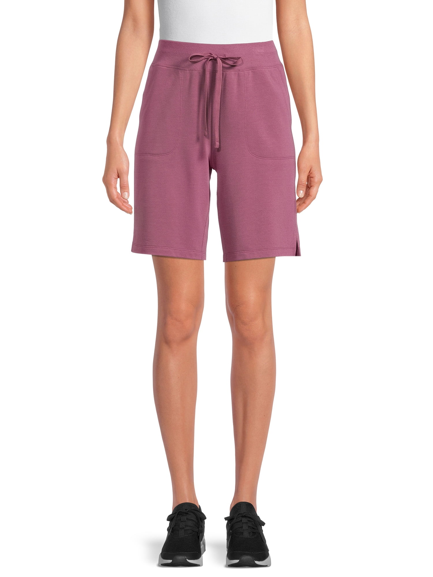 Athletic Works Women's French Terry Cloth Bermuda Shorts