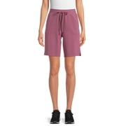 Athletic Works Women's French Terry Cloth Bermuda Shorts
