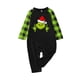 thumbnail image 1 of Conjunto de pijama familiar de 2 piezas, traje con estampado de dinosaurio y cuello redondo (verde bebé, 12-18 meses) Kuymtek Verde|Bebé|T 12/18 M, 1 of 6