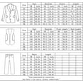 thumbnail image 5 of Cloudstyle Mens Slim Fit 3 Piece Suit Classic Business Wedding Outfit Sets, Polyester, 5 of 7
