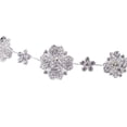 thumbnail image 6 of Women Wrap Bandana Adjustable White Glass Crystal Crown Tiara with Hair Band Pins in Birthday Gifts, 6 of 7