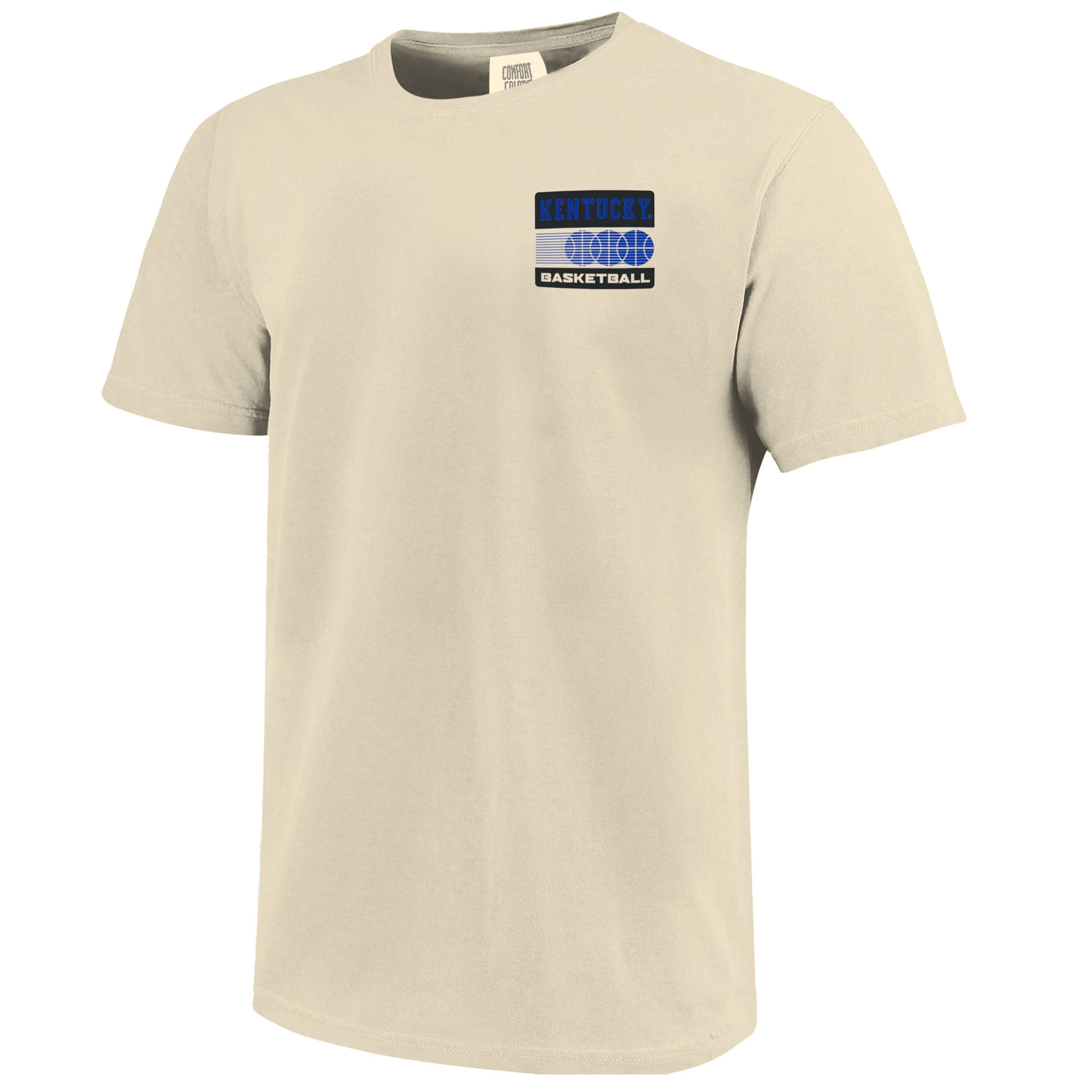 Men's  Cream Kentucky Wildcats Basketball Staredown Comfort Colors