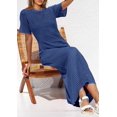 thumbnail image 4 of Vestido PRETTYGARDEN 2025 Verano Azul Calado Talla S, 4 of 6