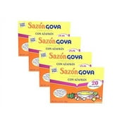 Goya Sazon Con Azafran - 3.52 oz (4 packs)