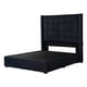 thumbnail image 1 of Box Base cama Matrimonial + Cabecera Titan Azul, 1 of 6