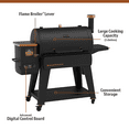 Pit Boss Savannah 1500 Sq in Wood Fired Pellet Grill and Smoker Onyx