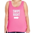 thumbnail image 1 of Swipe Right Womens Tank Top, 1 of 1