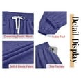 thumbnail image 5 of Fantaslook Casual Womens Sweatpants Lounge Travel Pants Elastic Waist Drawstring Joggers with Pockets Athletic Outfits, 5 of 9