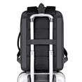 thumbnail image 2 of Mochila de viaje para ordenador portátil para hombres y mujeres, bolsas de trabajo para ordenador, mochila universitaria para enfermera, mochila con puerto USB, ordenador portátil. (Negro), 2 of 5