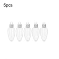 thumbnail image 1 of Christmas Ball Plastic Baubles,Clear Fillable Light Bulb,Xmas Tree Decoration, 1 of 7