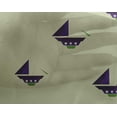 thumbnail image 5 of oneOone Georgette Viscose Beige Fabric Nautical Craft Projects Decor Fabric Printed By The Yard 42 Inch Wide, 5 of 5