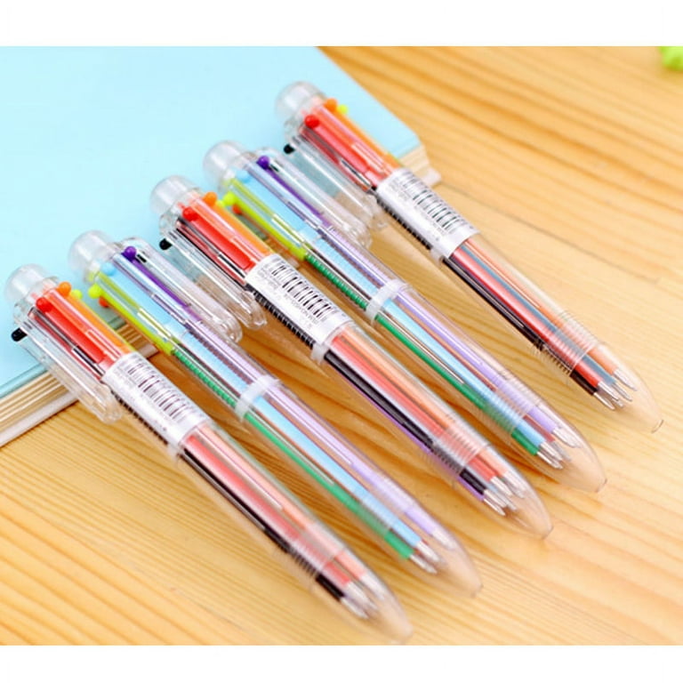 Macaroon 6-in-1 Multicolor Ballpoint Pen Solid Color Cool Retractable Fine  Point Pastel Pens Fun Multicolor Pen For Nurse Students Kids Children Gifts  Office School Supplies, Today's Best Daily Deals