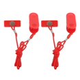 thumbnail image 1 of 2 Pack Universal Magnetic Treadmill Lock, Treadmill Emergency Stop Switch, Lock Clip, Start Key, 1 of 4