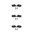 thumbnail image 2 of Ruiboury Motorcycle Handlebar Glove Windproof And Durable Hand Protector For Adventure ABS Motorcycle Handlebar Protector black 3Set, 2 of 6