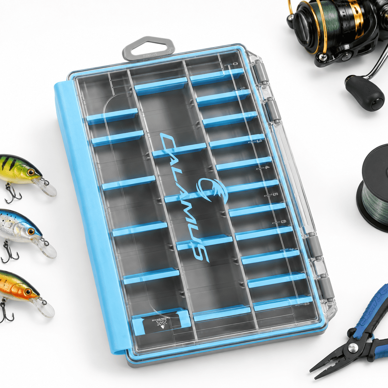 Dryvault Waterproof Fishing Tackle Box 3600 1 Pack