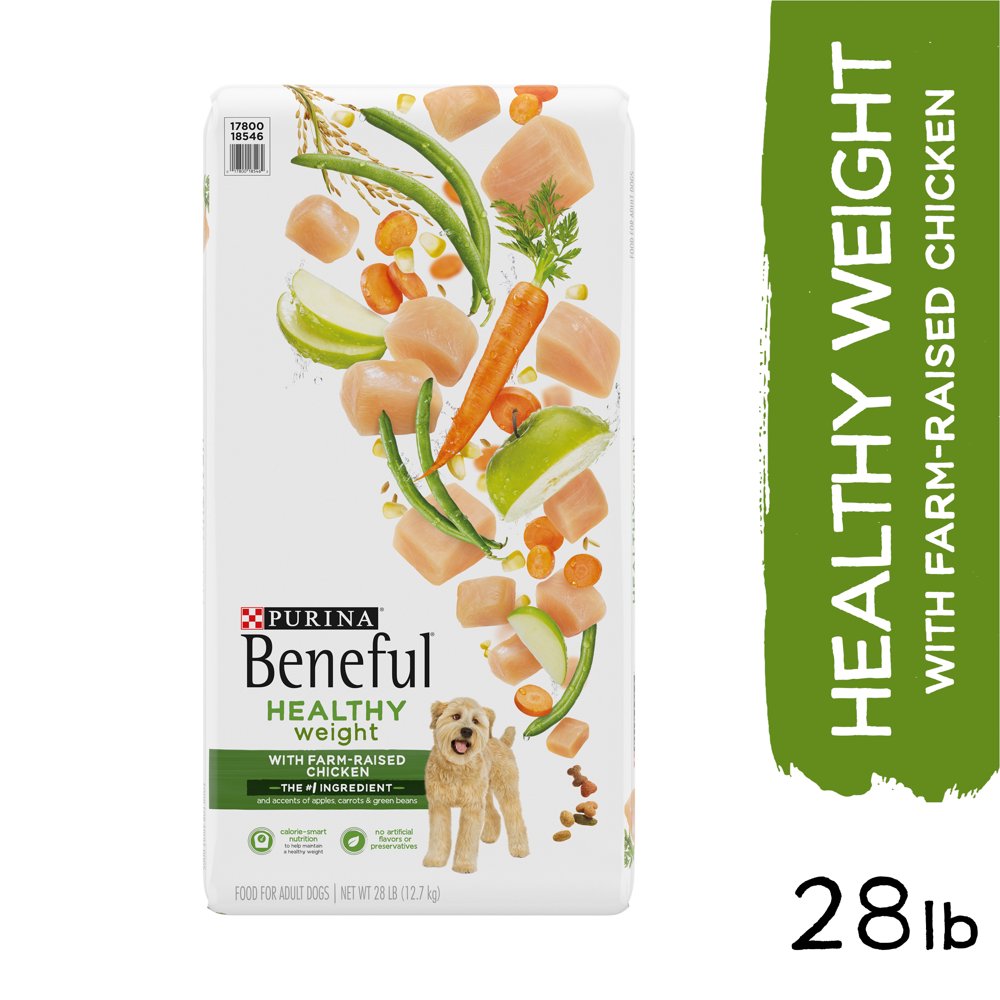 Purina Beneful Healthy Weight Dry Dog Food, Healthy Weight With Farm