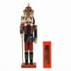 thumbnail image 2 of Figura de cascanueces, decoración navideña, artículo de colección, cascanueces navideño, adorno para sala de estar, fiesta, repisa de, 2 of 9