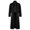 Black, variant on IROINNID Men's Long Sleeve Open Front Turndown Lapel Long Coat Solid Color Casual Halloween Costume Mid Length Retro Tuxedo Costume