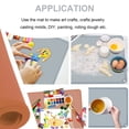 thumbnail image 2 of LinenLoon Napperons en Silicone pour Enfants. Napperons pour Bébés et Tout-Petits Résistants aux Taches Antidérapants Réutilisables pour Table à Manger. Tapis Alimentaire Portable (Lot de 2.Mistyred&LightGrey), 2 of 5