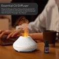thumbnail image 2 of (White)Flame Mimic Essential Oil Diffuser | Colour Changing Room Diffusers for Home | Aromatherapy Diffuser | Flame Humidifier for Bedroom | Flame Diffuser | Aroma Diffuser, 2 of 5