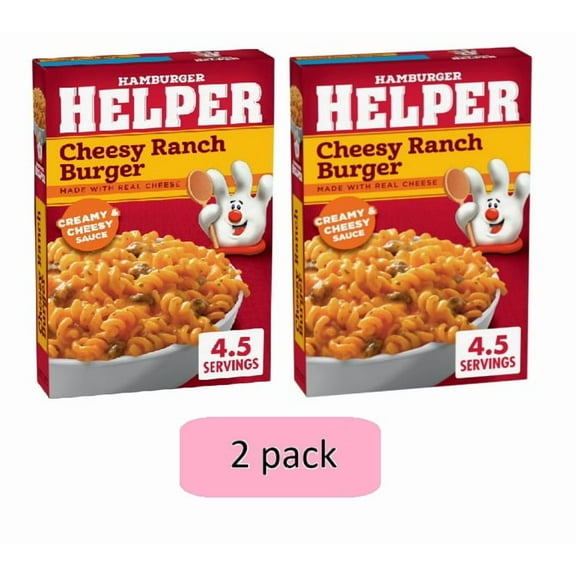 Hamburger Helper Cheesy Ranch Burger, 5.5 oz Box
