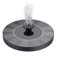 thumbnail image 1 of 1 Set Solar Fountain Eco-friendly Energy-saving Easy to Install Outdoor Garden Water Pond Floating Fountain Home Decor, 1 of 1