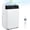 White top cover, variant on Portable Air Conditioner 14,000 BTU, 3-in-1 AC with Cool, Dehumidifier & Fan, Cools Up to 750 Sq Ft, Remote Control, Exhaust Hose & Window Kit Included