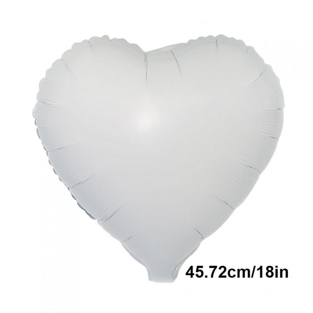 Paquete De 10 Globos De Aluminio En Forma De Corazón, Globos De Papel De Aluminio, 18 Decoraciones De Alto Grado Para Celebraciones De Cumpleaños, Bodas, Vacaciones