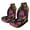 Color-2, variant on Seamless Pattern with Colorful Skulls — 插圖 (3) Car Seat Covers Car Accessories 2PCS Set Soft Front Seat Protector Cover