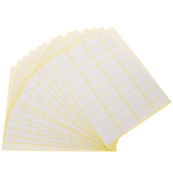 Minkissy Easy Peel Price Stickers White Small Labels for Retail and Home Labeling Adhesive and Versatile