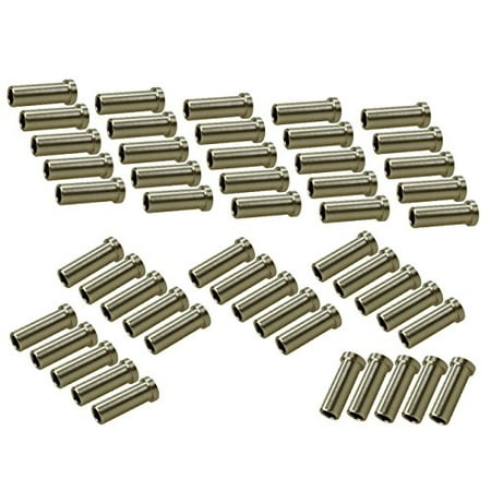 

Muzata Stainless Steel Protective Protector Sleeves Grommet for 1/8 Deck Cable Railing Kit T316 Marine Grade 50PACK CR13