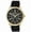 Gold/Black, variant on 48mm Montres Carlo Luxury Modern Fashion Silicone Band Quartz Men's Dress Watch (Gold/White)