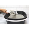 Petmate Cat Litter Scoop Plastic Scooper for Easy Sifting, Large, Beige, 9.9"L, Pack of 1