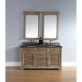 thumbnail image 2 of James Martin 238-104-5611-2CAR 60" Two Vanity with Carrera White Stone Top, 2 of 16