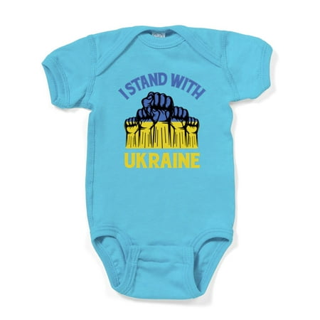 

CafePress - I Stand With Ukraine Body Suit - Cute Infant Bodysuit Baby Romper