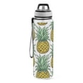 thumbnail image 2 of Pineapple 32oz Water Bottles with Straw Tritan Leakproof Sports Bottle BPA Free Clear for Fitness Gym Swimming Cycling, 2 of 7