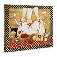 thumbnail image 2 of Stupell Industries Traditional Vintage Chefs Checkered Kitchen Canvas Art, 20 x 16, by Dan DiPaolo, 2 of 7