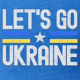 thumbnail image 3 of CafePress - Let's Go Ukraine T Shirt - Womens Football Shirt, 3 of 4