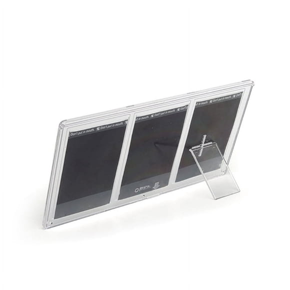 JUNWELL Acrylic Photo Stand 3inch Collage Picture Frames Desk Family Picture Collage