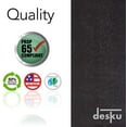 thumbnail image 5 of DESKU - Octagon Gaming Chair Mat, Computer and Office Chair Mat for Carpet, Black, 46 Inches x 49.5 Inches, Made in The USA, 5 of 9