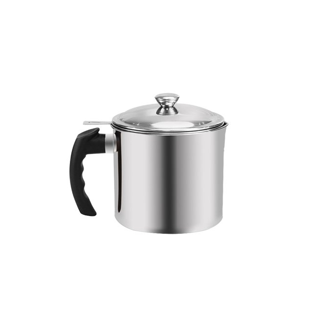 Billuyoard Bote de filtro Botella de aceite Gadget de cocina Accesorios para el hogar Mango de acero inoxidable Diseño Utensilios de cocina Lata de Cocina y Comedor Rojo Billuyoard HA082427-01B