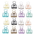 thumbnail image 3 of Multi-Color Binder Clips, Elegant Firm Hollow Binder Clips, Fashion Durable For Kitchen Office L,M,S, 3 of 8